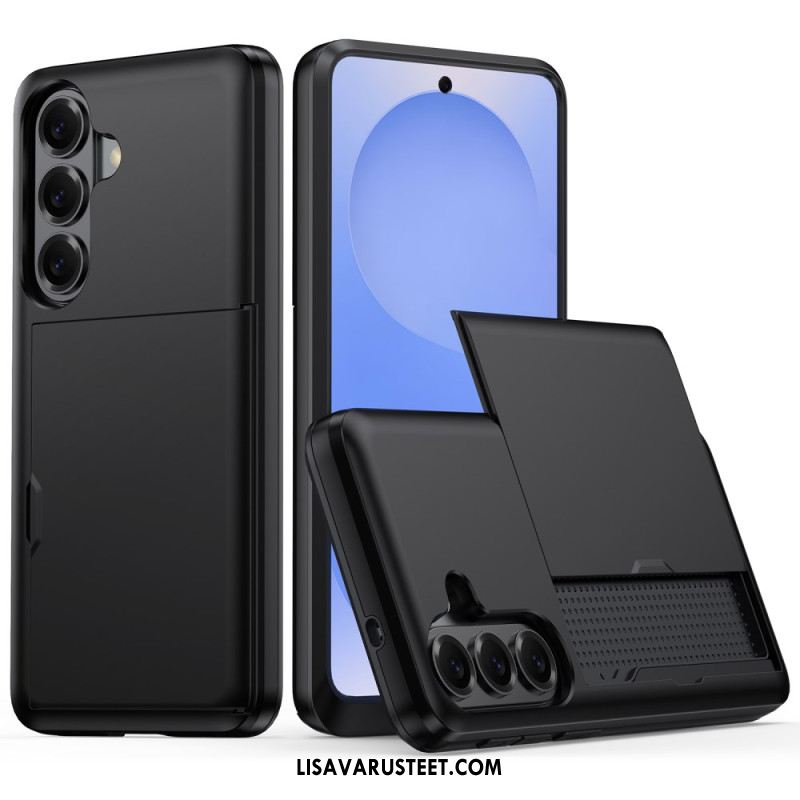 Case Samsung Galaxy S26 Plus Puhelinkuoret Metallikuvioinen Korttikotelo