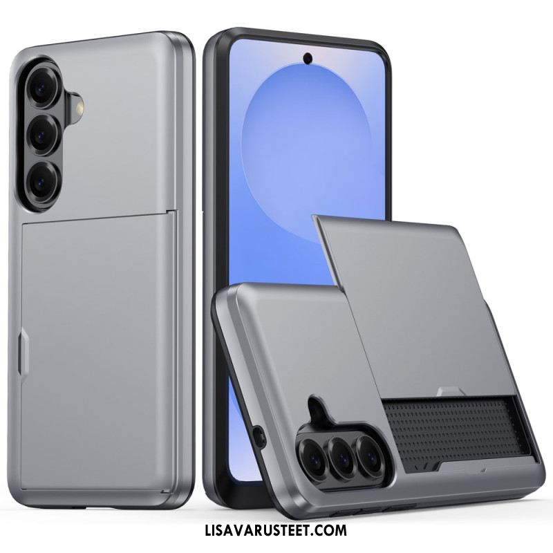 Case Samsung Galaxy S26 Plus Puhelinkuoret Metallikuvioinen Korttikotelo