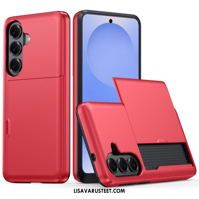 Case Samsung Galaxy S26 Plus Puhelinkuoret Metallikuvioinen Korttikotelo