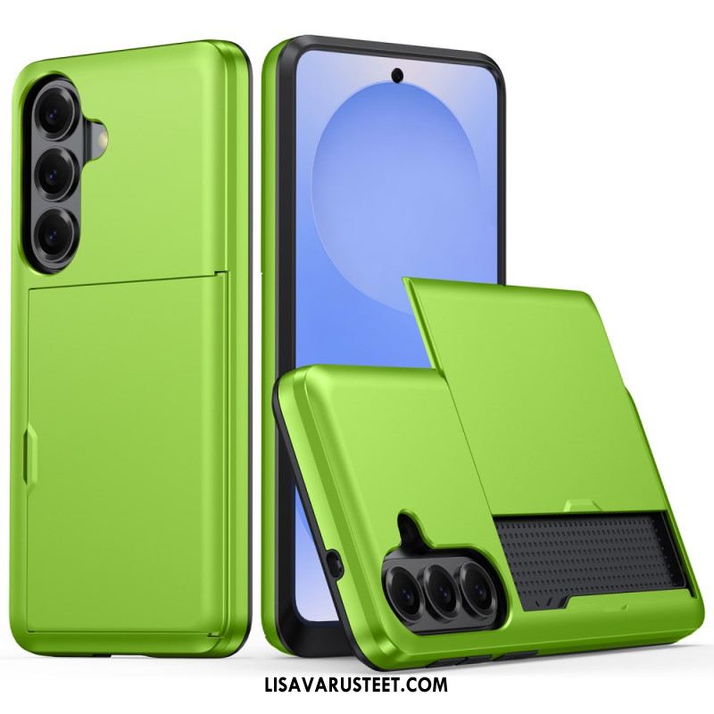 Case Samsung Galaxy S26 Plus Puhelinkuoret Metallikuvioinen Korttikotelo