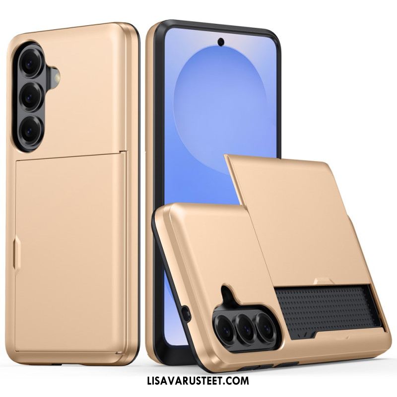 Case Samsung Galaxy S26 Plus Puhelinkuoret Metallikuvioinen Korttikotelo