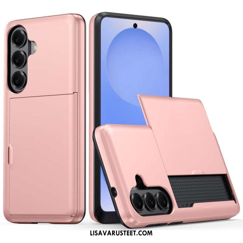 Case Samsung Galaxy S26 Plus Puhelinkuoret Metallikuvioinen Korttikotelo