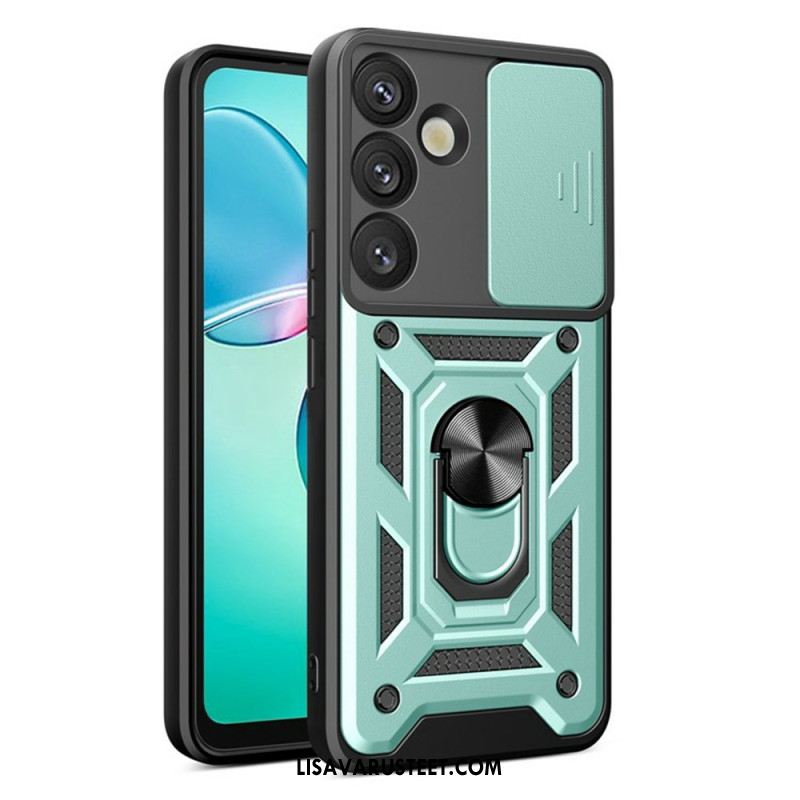 Case Samsung Galaxy S26 Puhelinkuoret Liukuva Kameransuoja Ja Integroitu Jalusta