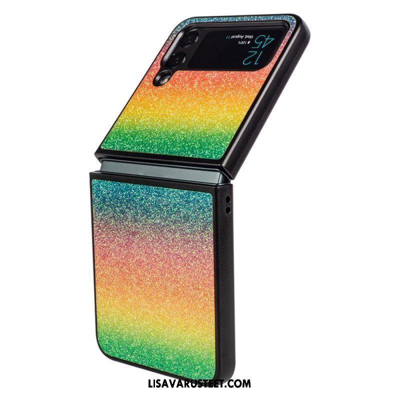 Case Samsung Galaxy Z Flip 4 Kotelot Flip Glitter Gradientit