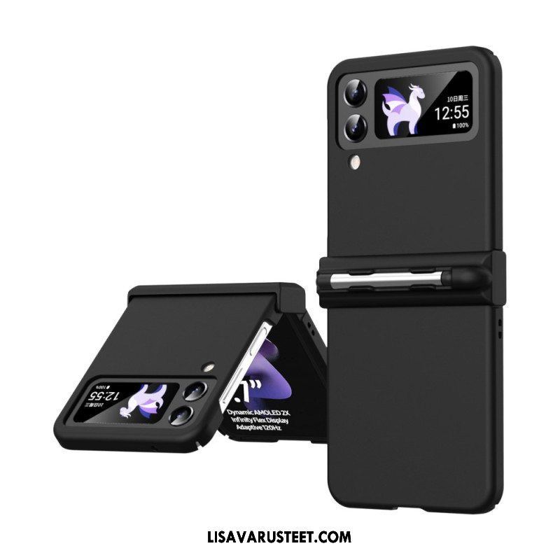 Case Samsung Galaxy Z Flip 4 Kotelot Flip Klassinen Kynällä