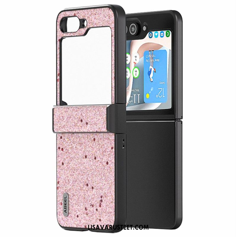 Case Samsung Galaxy Z Flip 7 Fe Puhelinkuoret Abeel Kimaltava Pinta