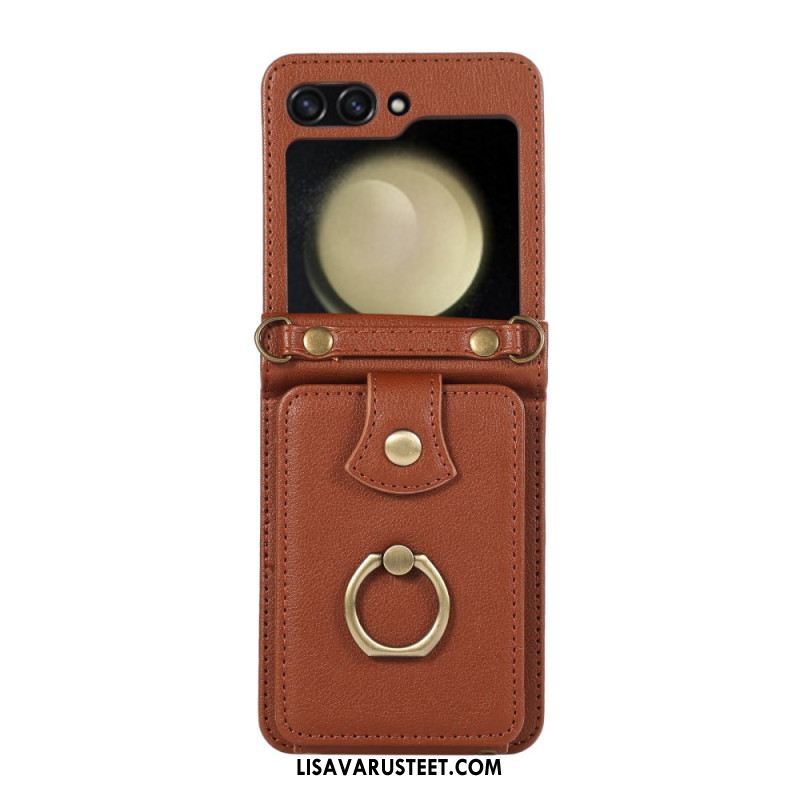 Case Samsung Galaxy Z Flip 7 Puhelinkuoret Korttikotelo Ja Olkahihna