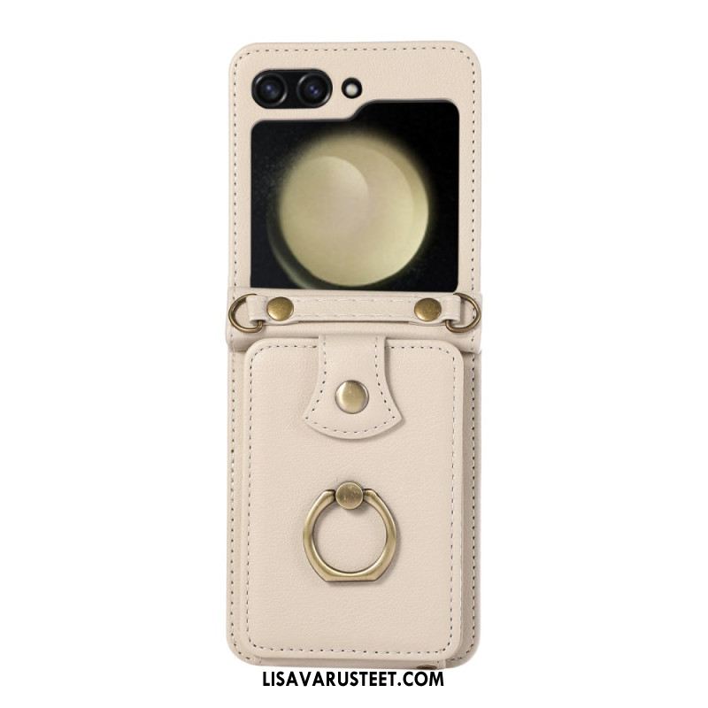 Case Samsung Galaxy Z Flip 7 Puhelinkuoret Korttikotelo Ja Olkahihna