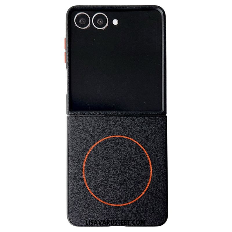 Case Samsung Galaxy Z Flip 7 Puhelinkuoret Magsafe Orange Ring -yhteensopiva