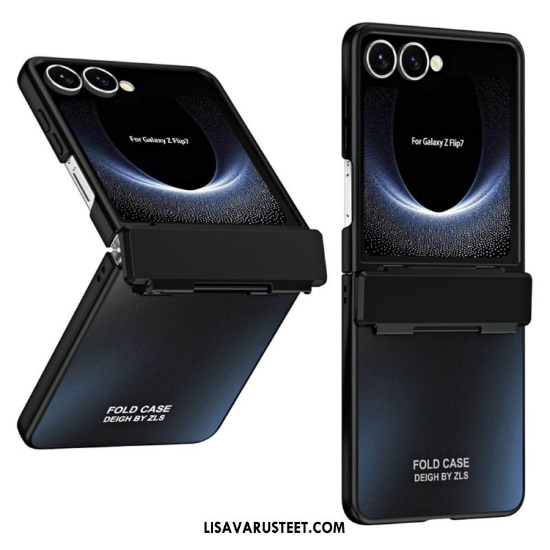 Case Samsung Galaxy Z Flip 7 Puhelinkuoret Metallinen Efekti Saranalla