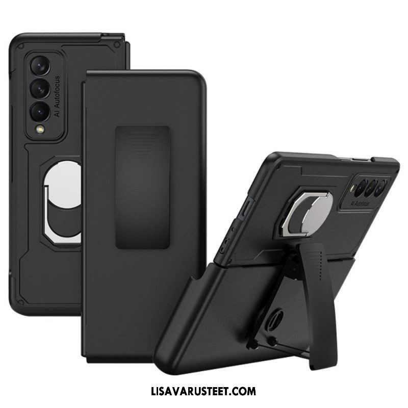 Case Samsung Galaxy Z Fold 3 5G Sormuksella Ja Pidikkeellä Gkk