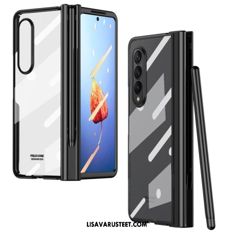 Case Samsung Galaxy Z Fold 4 Himmeä Kuori Kynällä