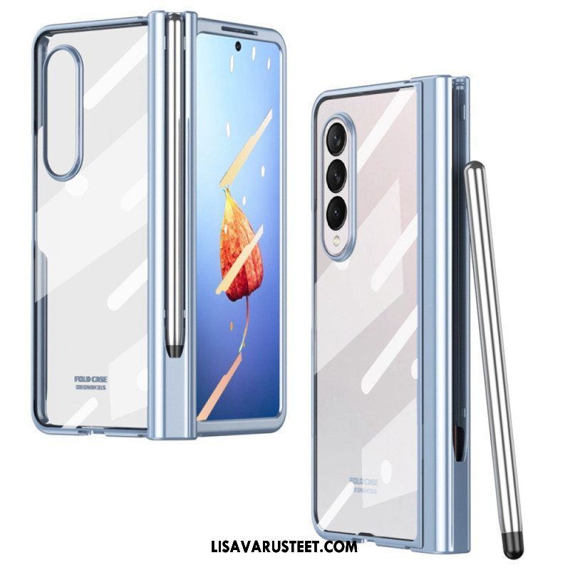 Case Samsung Galaxy Z Fold 4 Himmeä Kuori Kynällä