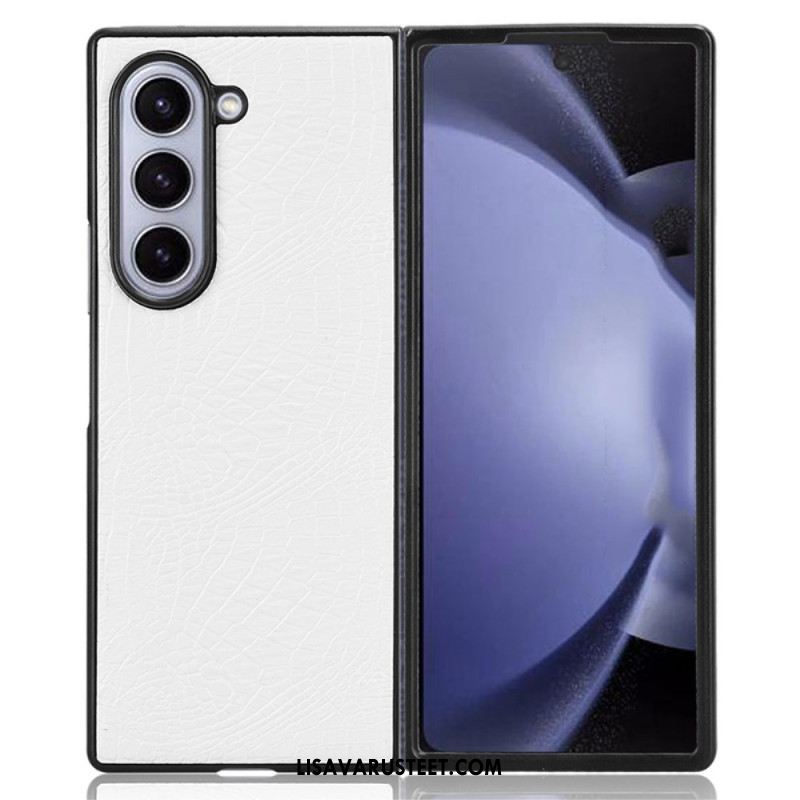 Case Samsung Galaxy Z Fold 6 Puhelinkuoret Nahkaefekti