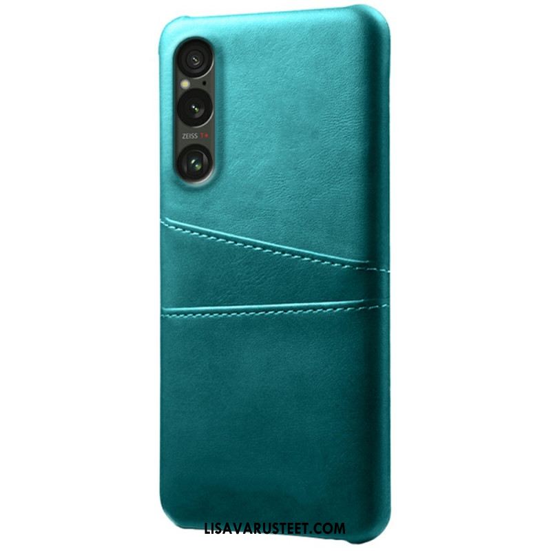 Case Sony Xperia 1 Vii Puhelinkuoret Nahkaefektikorttikotelo