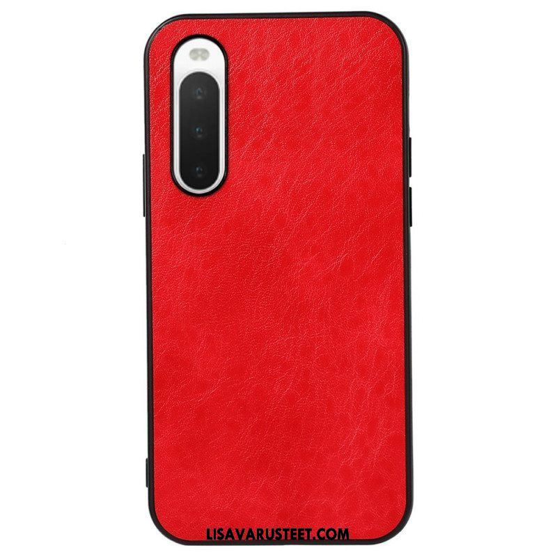 Case Sony Xperia 10 IV Nahkaefekti