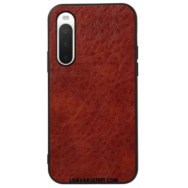 Case Sony Xperia 10 IV Nahkaefekti