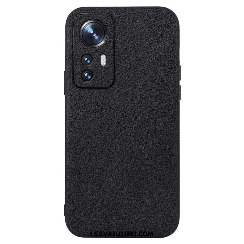 Case Xiaomi 12 / 12X Elegance Leather Effect