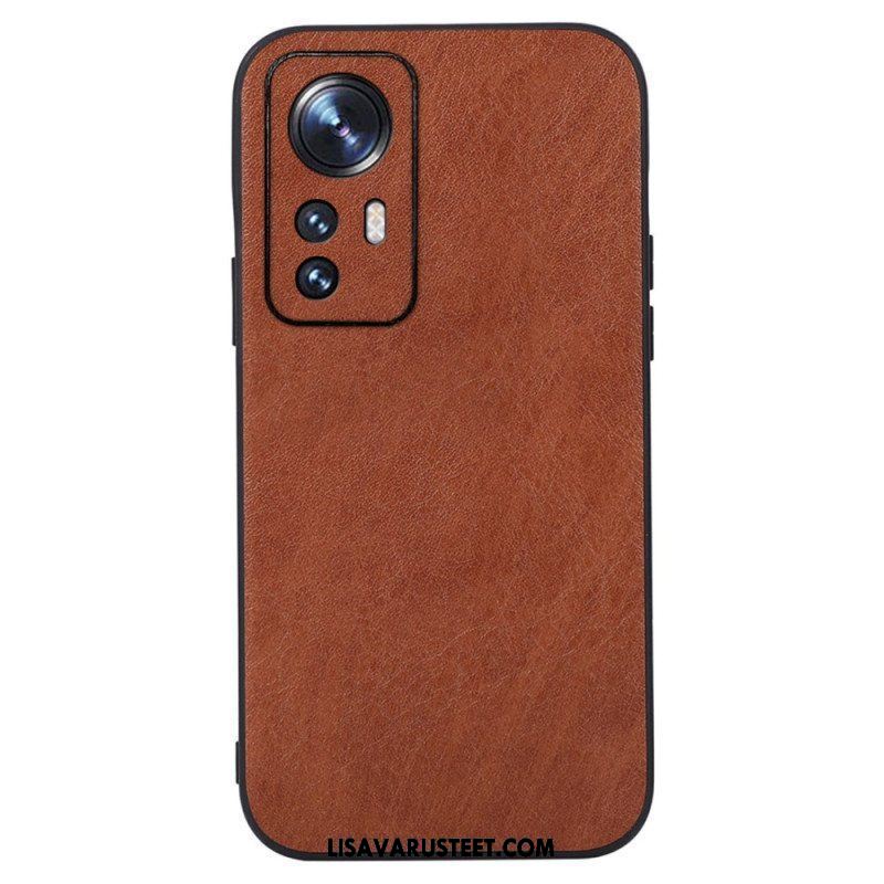 Case Xiaomi 12 / 12X Elegance Leather Effect