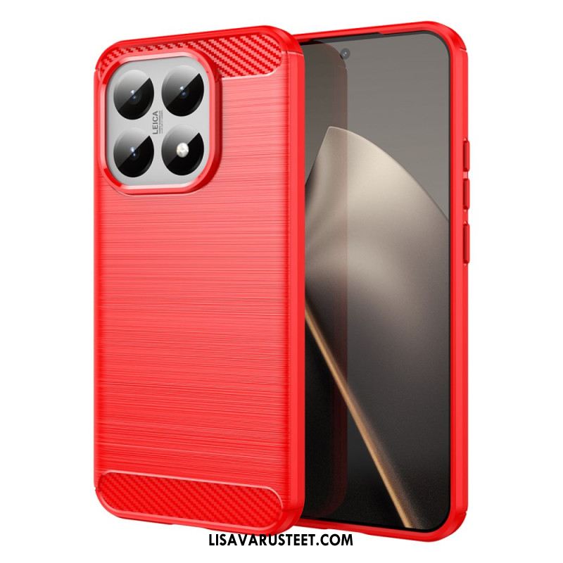 Case Xiaomi 15t Puhelinkuoret Harjattu Hiilikuitu