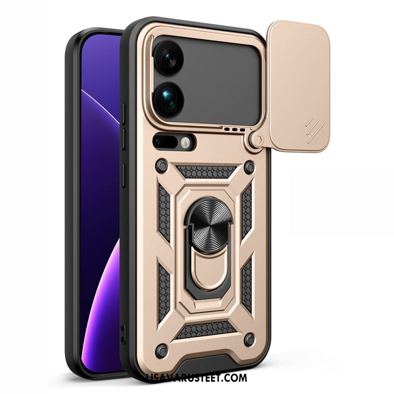 Case Xiaomi 17 Pro Max Puhelinkuoret Liukuva Kameran Suojus Ja Jalusta