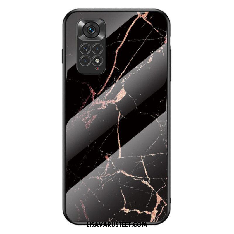 Case Xiaomi Redmi Note 11 / 11S Marmorivärit Karkaistu Lasi