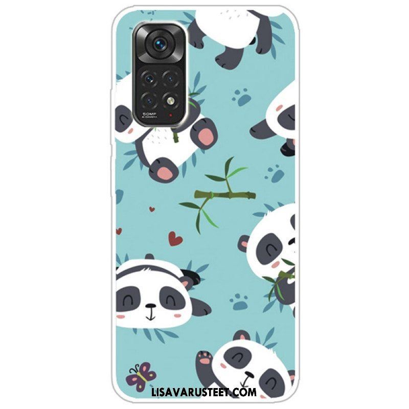 Case Xiaomi Redmi Note 11 / 11S Pandajoukko