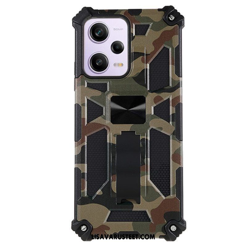 Case Xiaomi Redmi Note 12 5G Naamiointi Irrotettava Tuki