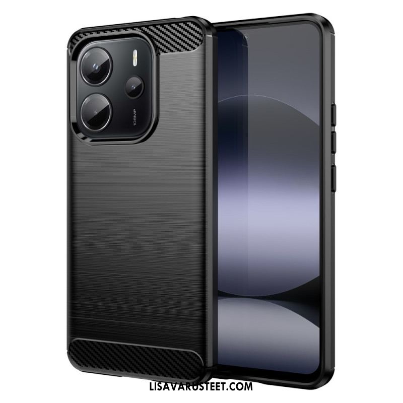 Case Xiaomi Redmi Note 14 4g Puhelinkuoret Harjattu Hiilikuitu
