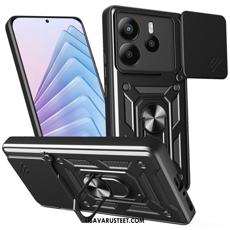 Case Xiaomi Redmi Note 14 5g Puhelinkuoret Liukuva Kameran Suojus Ja Jalusta