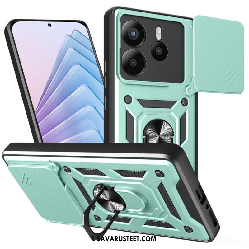 Case Xiaomi Redmi Note 14 5g Puhelinkuoret Liukuva Kameran Suojus Ja Jalusta