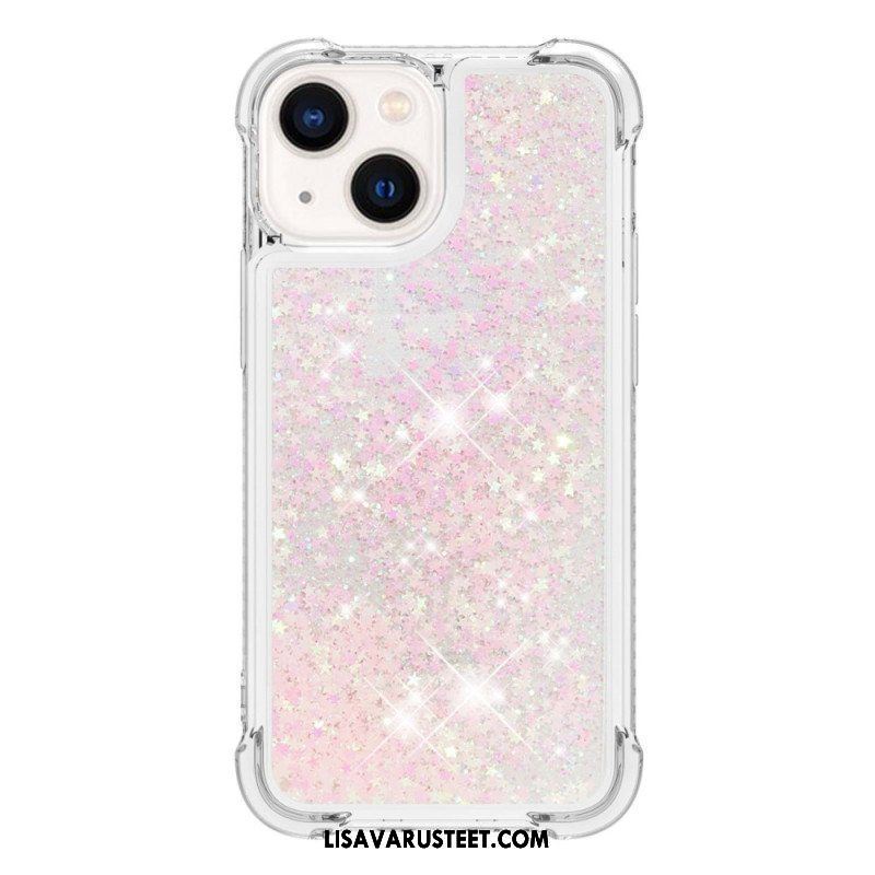 Case iPhone 15 Glitteriä