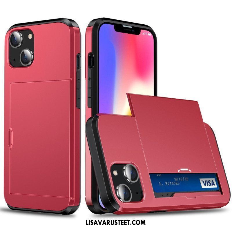 Case iPhone 15 Plus Integroitu Metallitehostekorttipidike