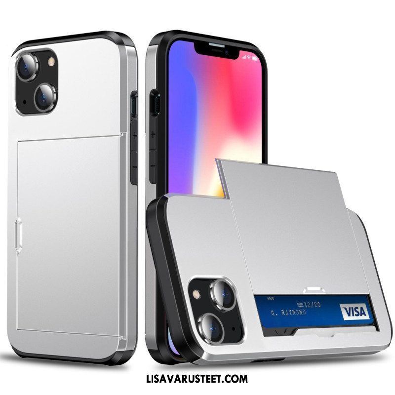 Case iPhone 15 Plus Integroitu Metallitehostekorttipidike