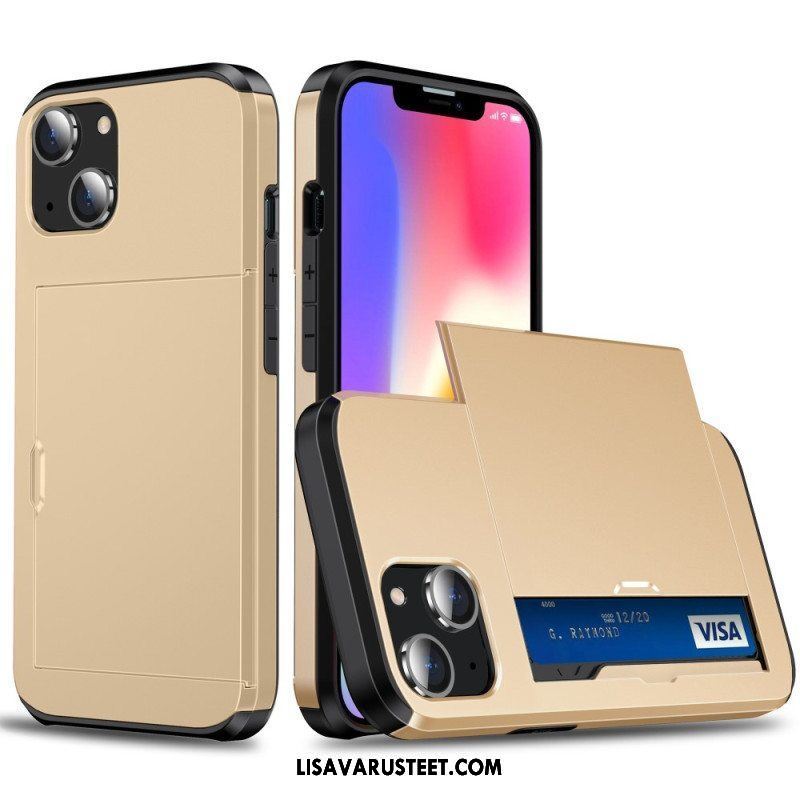 Case iPhone 15 Plus Integroitu Metallitehostekorttipidike