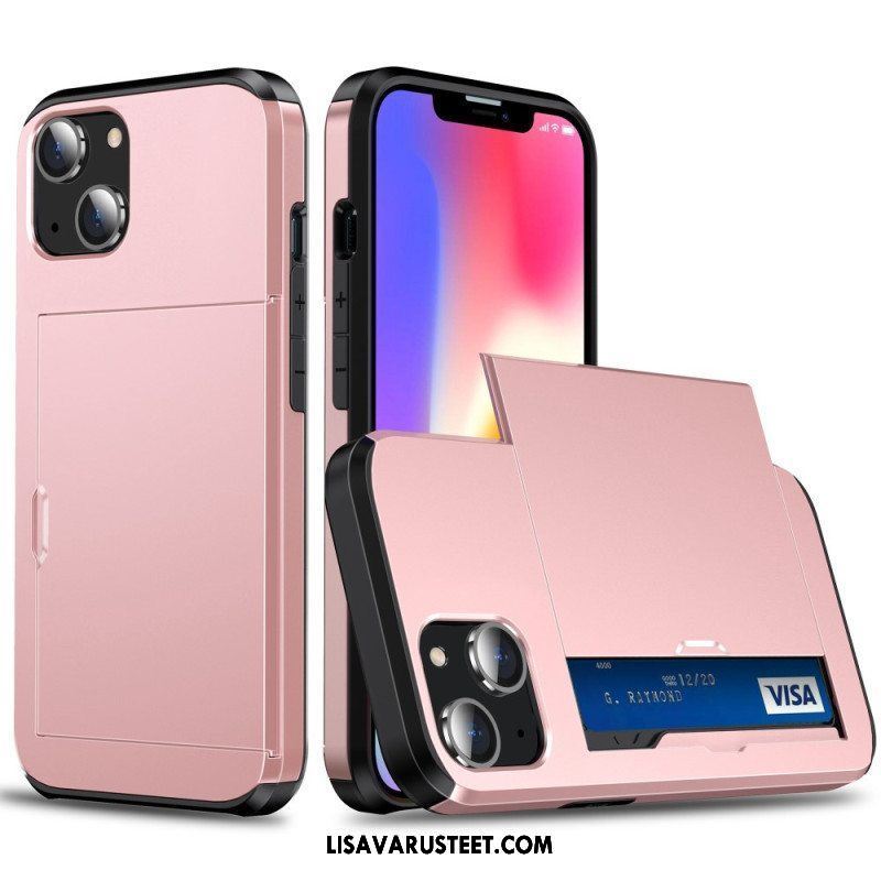 Case iPhone 15 Plus Integroitu Metallitehostekorttipidike