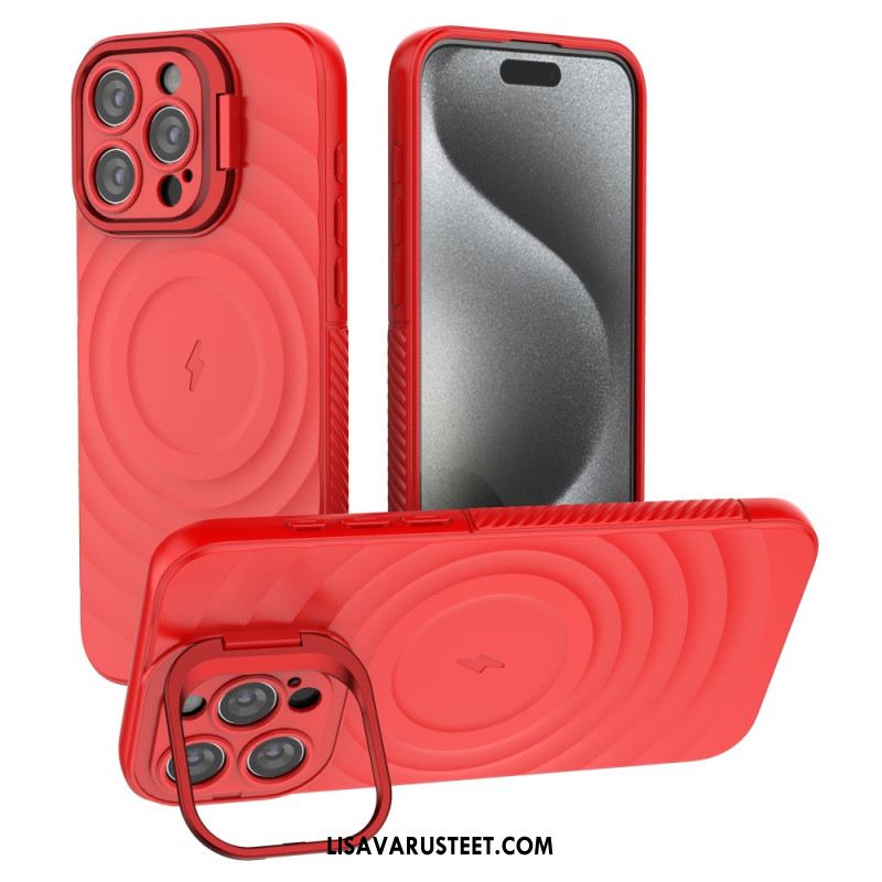 Case iPhone 16 Pro Puhelinkuoret Magneettinen Aaltoileva Rakenne