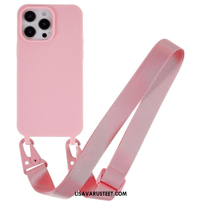 Case iPhone 16 Pro Puhelinkuoret Säädettävä Hihna