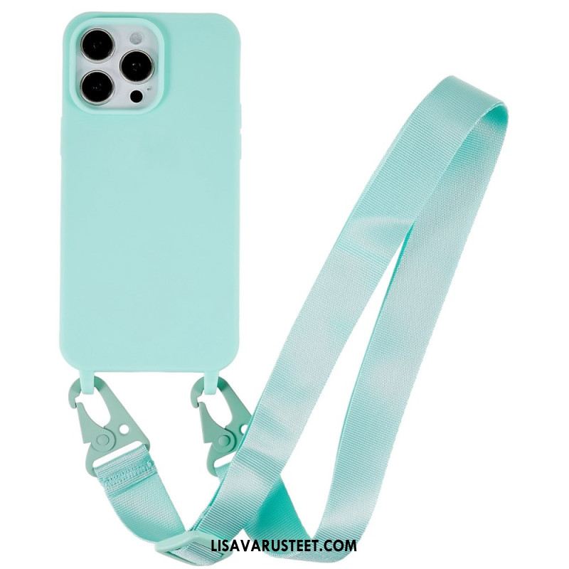 Case iPhone 16 Pro Puhelinkuoret Säädettävä Hihna