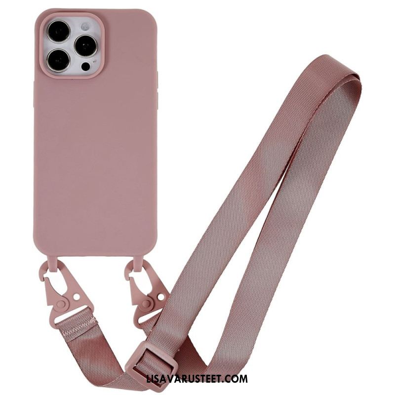 Case iPhone 16 Pro Puhelinkuoret Säädettävä Hihna