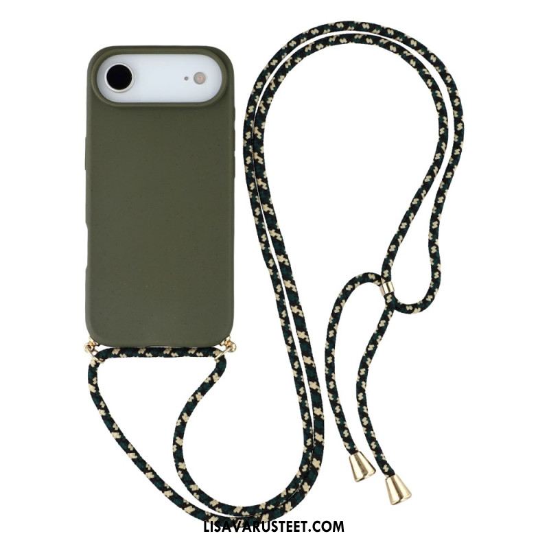 Case iPhone Air Puhelinkuoret Silikoninauhalla Ja Vehnäoljella