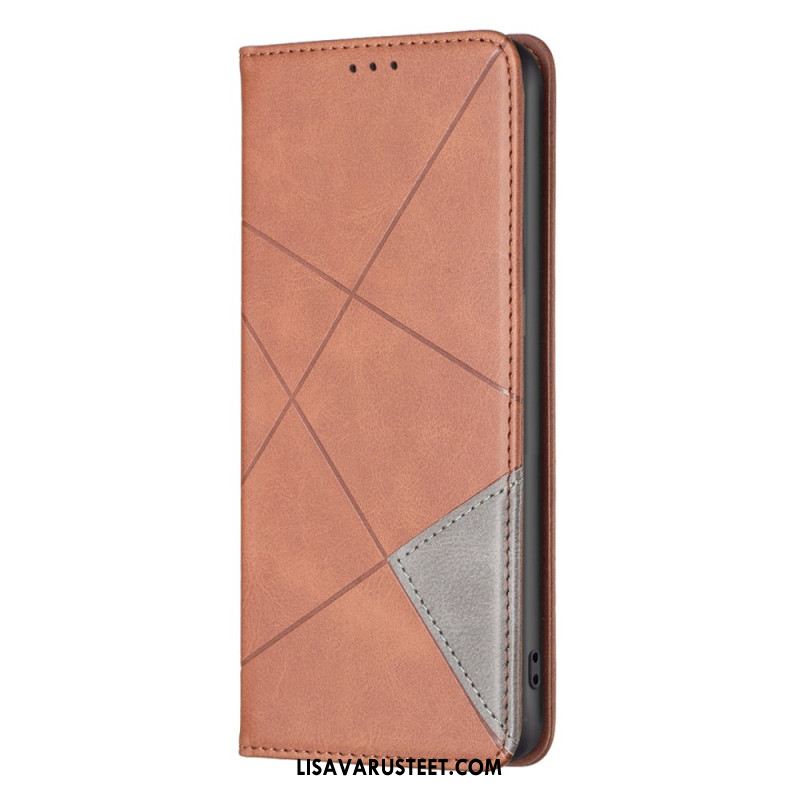 Flip Case Für Xiaomi Redmi Note 14 Pro 5g Geometrisch