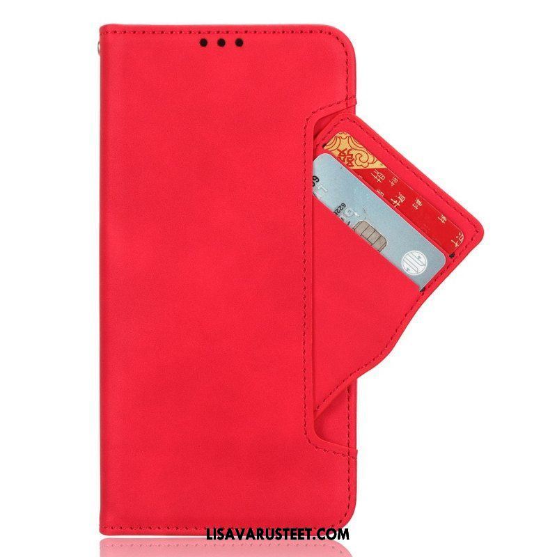 Flip Case Huawei P60 Pro Useita Kortteja
