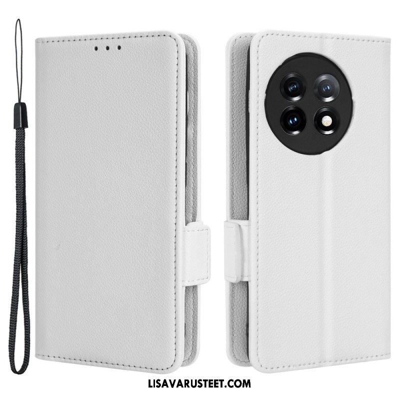 Flip Case OnePlus 11 5G Kotelot Flip Flap Double Uusia Värejä