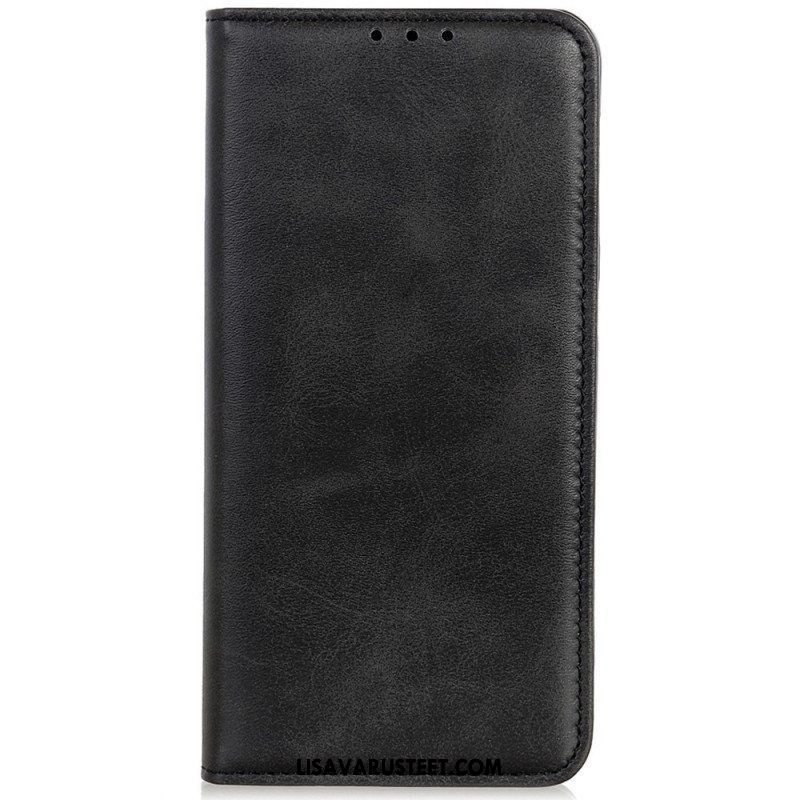Flip Case OnePlus Nord 2T 5G Halkaistu Nahka