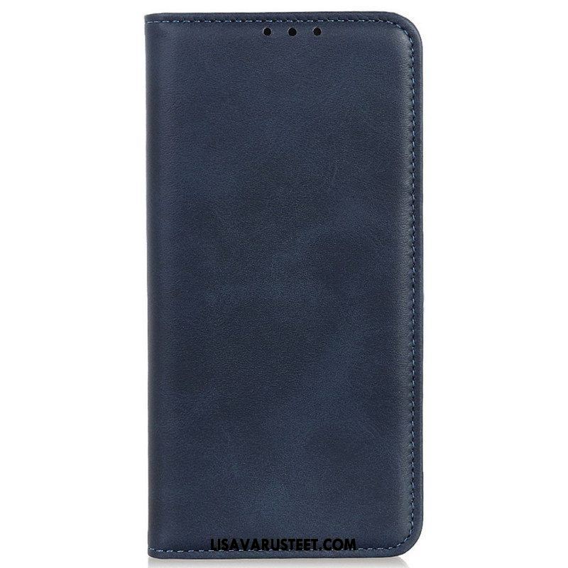 Flip Case OnePlus Nord 2T 5G Halkaistu Nahka