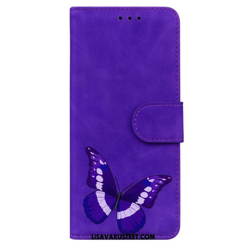 Flip Case OnePlus Nord CE 2 5G Huomaamaton Perhonen