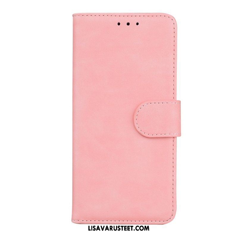 Flip Case OnePlus Nord CE 2 5G Keinonahka Pastelli