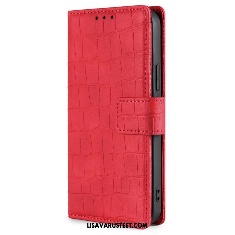 Flip Case OnePlus Nord CE 2 Lite 5G Krokotiilin Ihotyyli