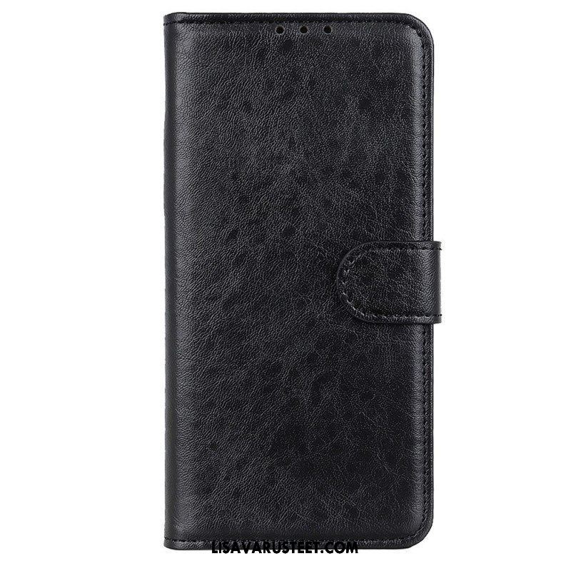 Flip Case OnePlus Nord CE 2 Lite 5G Teksturoitu Nahkaefekti